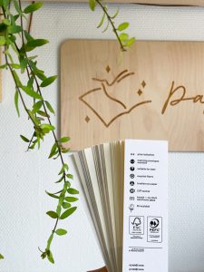 Waaier van verschillende papiersoorten